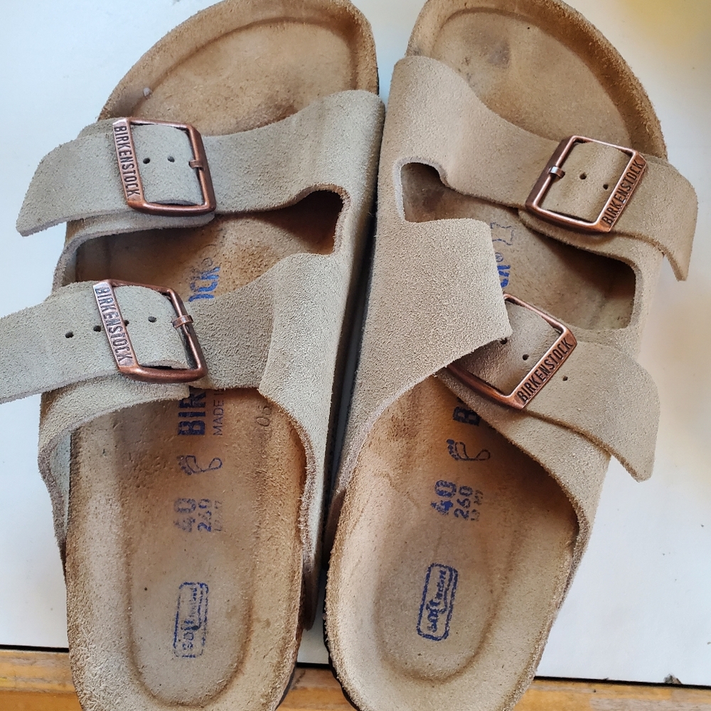 Birkenstock 2 strap tan